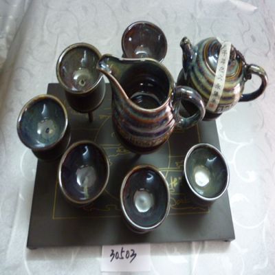 窯變釉茶具 高檔禮品茶具 8件套功夫茶具 - 窯變釉茶具 高檔禮品茶具 8件套功夫茶具廠家 - 窯變釉茶具 高檔禮品茶具 8件套功夫茶具價(jià)格 - 德化縣昌晟陶瓷店 - 