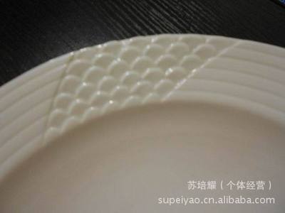 蘇培耀陶瓷 庫存浮雕圓盤K131，日用佳品，匠心獨運